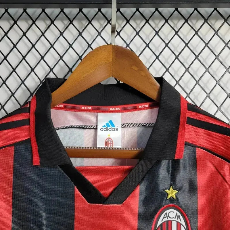 AC Milan Home Retro Shirt 1998/99 - Men's Fan Shirt