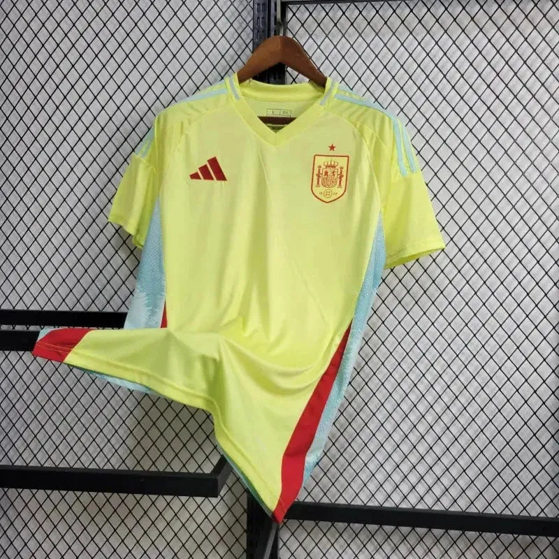Spain Away Shirt 24/25 - Men's Supporter Yellow