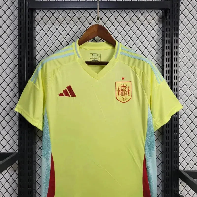 Spain Away Shirt 24/25 - Men's Supporter Yellow