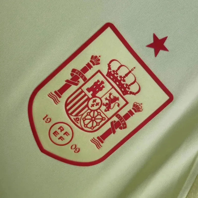Spain Away Shirt 24/25 - Men's Supporter Yellow