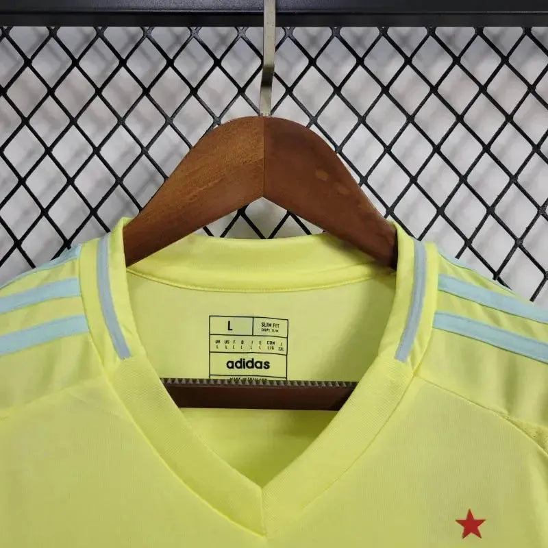 Spain Away Shirt 24/25 - Men's Supporter Yellow