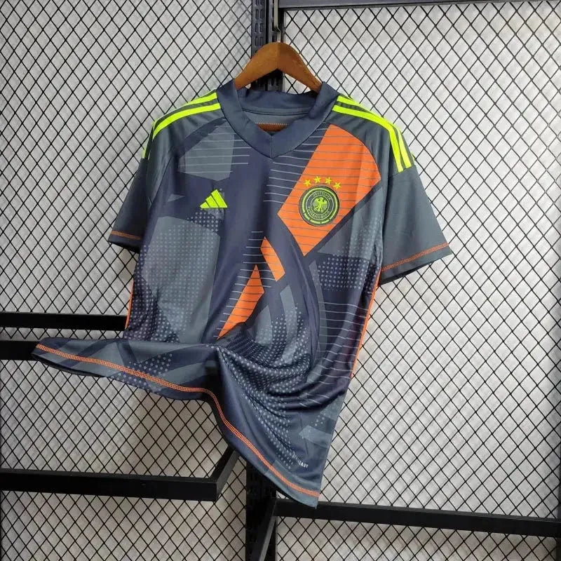 Germany Goalkeeper Shirt 24/25 - Men's Fan Black