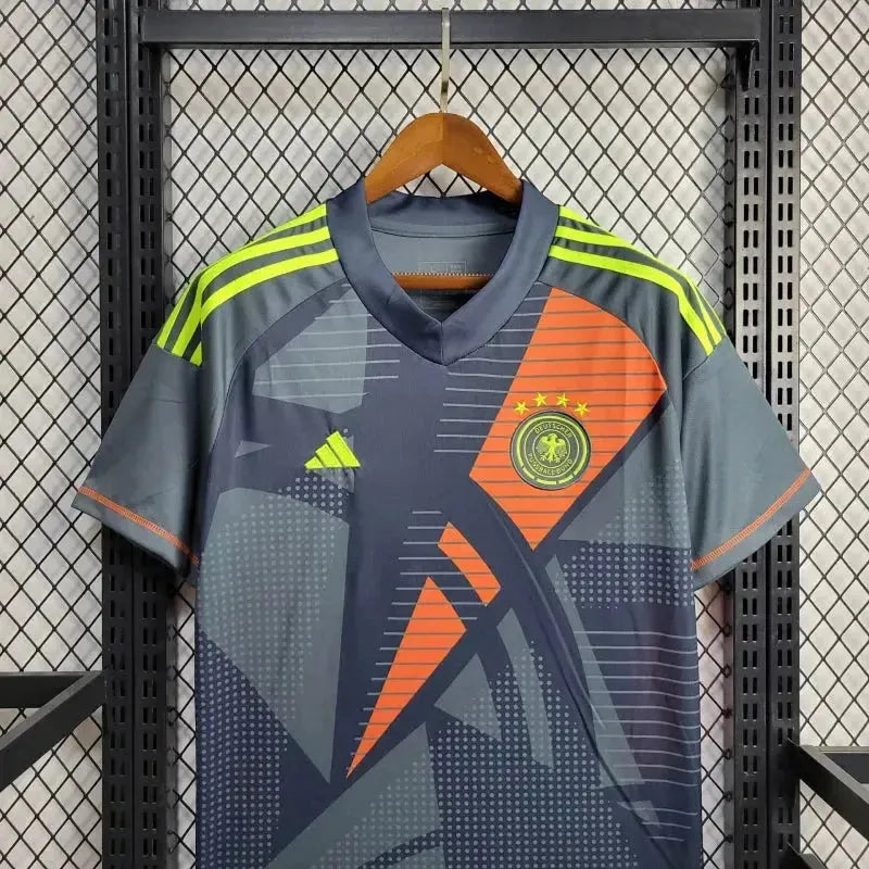 Germany Goalkeeper Shirt 24/25 - Men's Fan Black