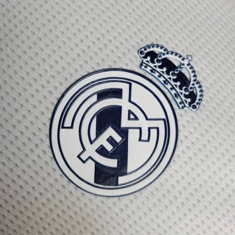 Real Madrid Training Shirt 24/25 - Men's Player White and Blue