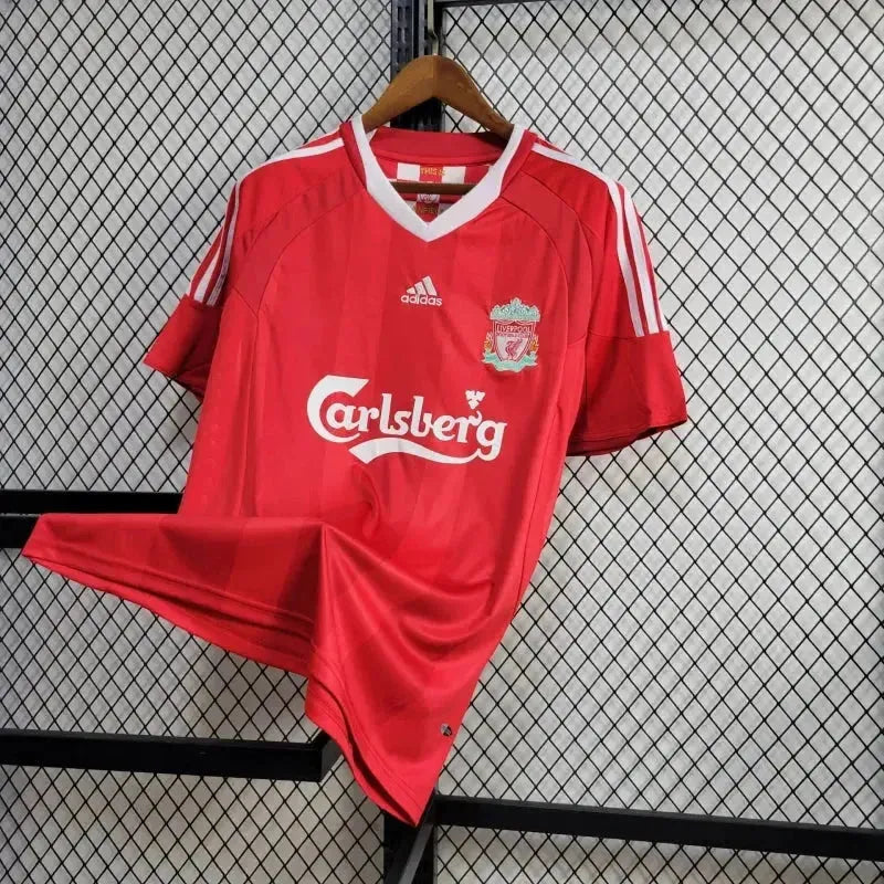Liverpool Retro 2008/09 Fan Shirt - Men's Red