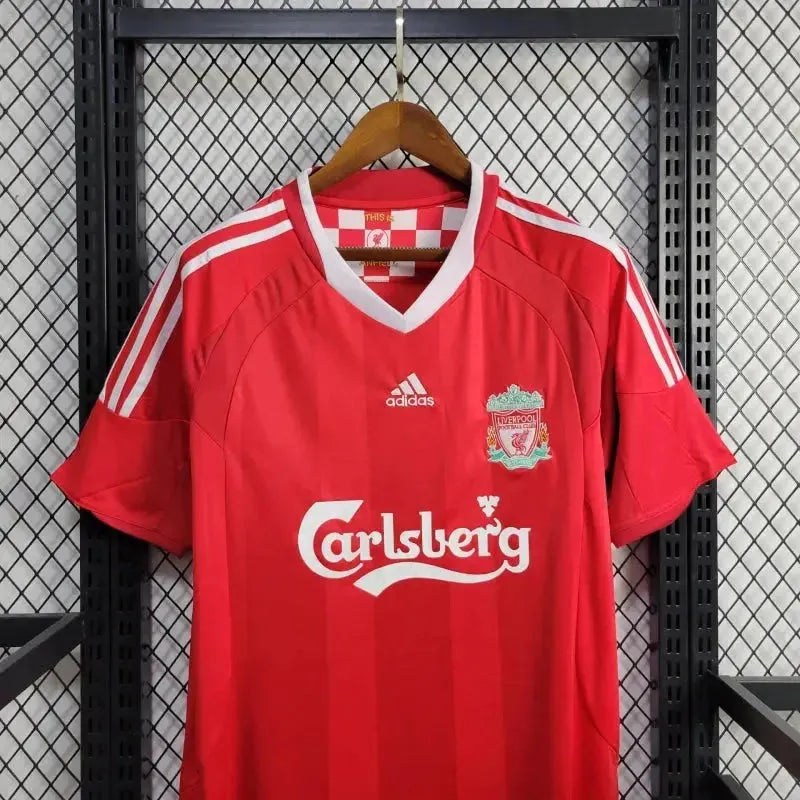 Liverpool Retro 2008/09 Fan Shirt - Men's Red