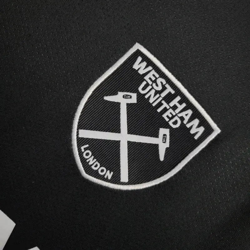 West Ham Away 2 Shirt 24/25 - Men's Fan Shirt Black