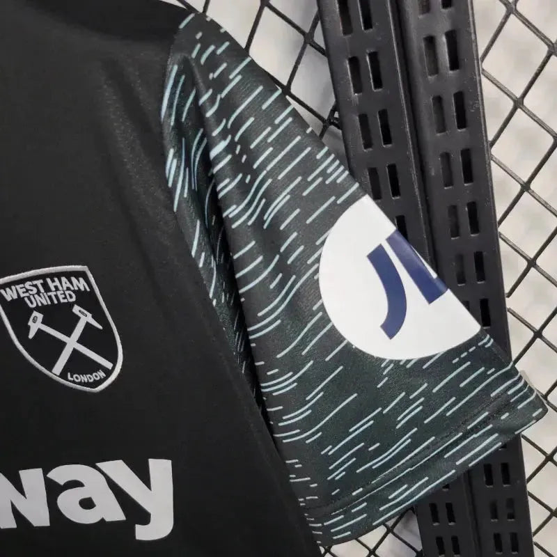 West Ham Away 2 Shirt 24/25 - Men's Fan Shirt Black