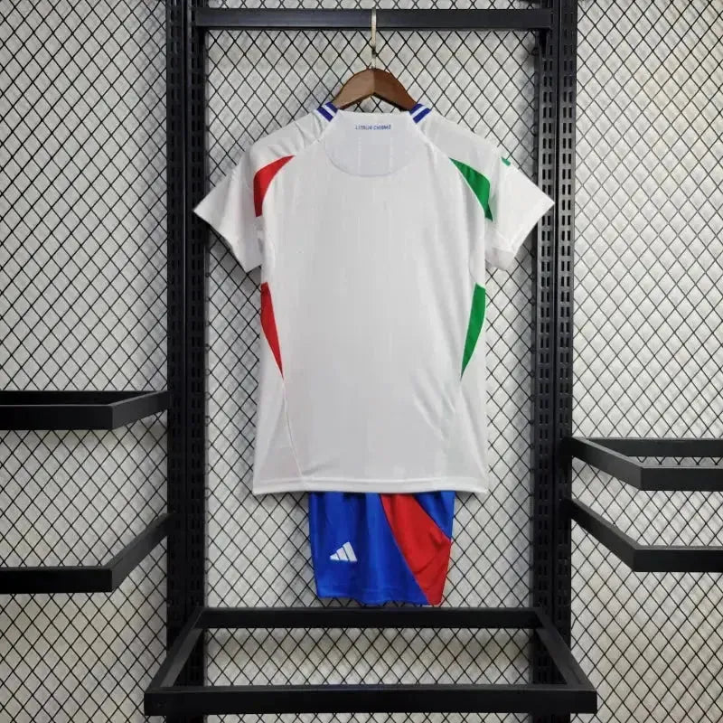 Italy Away Shirt 24/25 - Kids Fan Shirt White