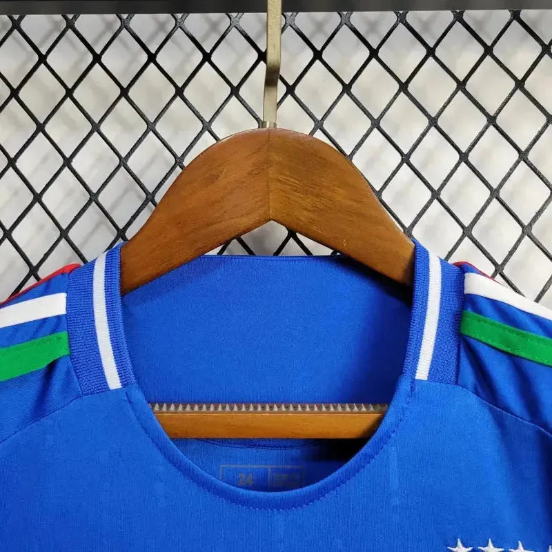 Italy Home Shirt 24/25 - Kids Fan Shirt Blue