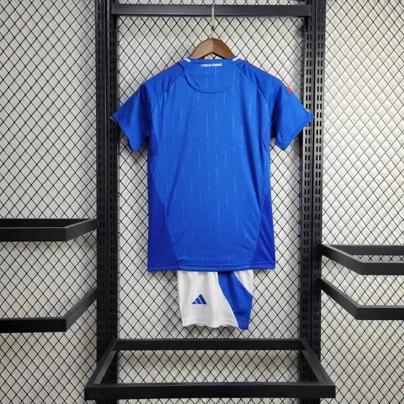 Italy Home Shirt 24/25 - Kids Fan Shirt Blue