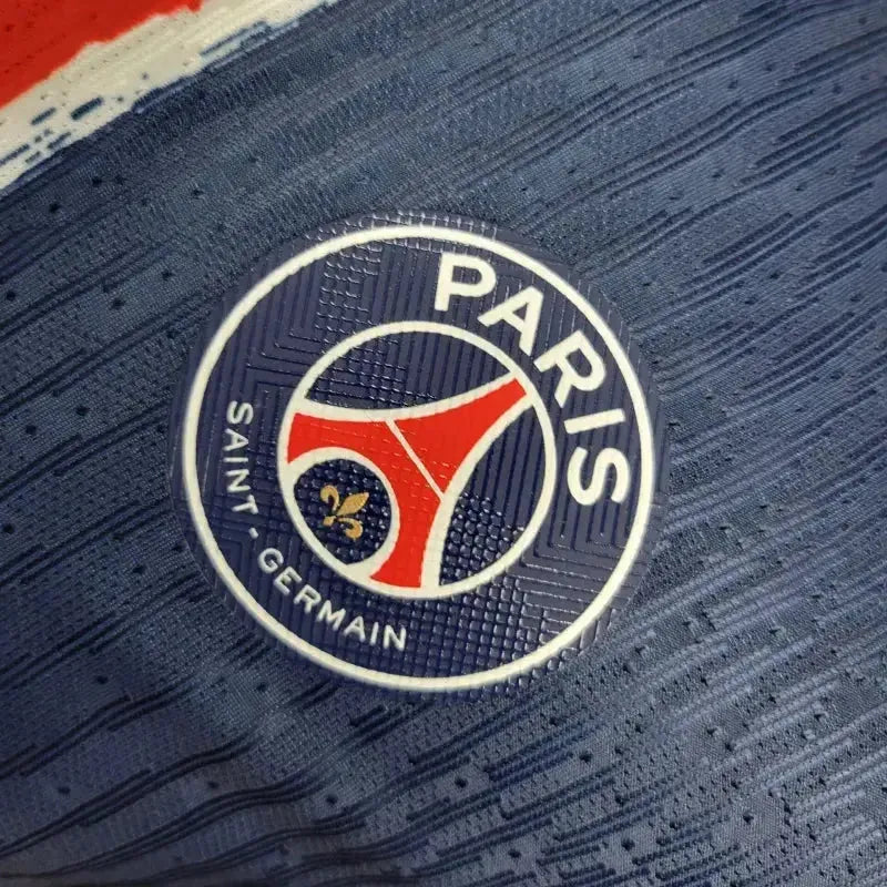 PSG Home Shirt 24/25 - Men's Player Blue and Red