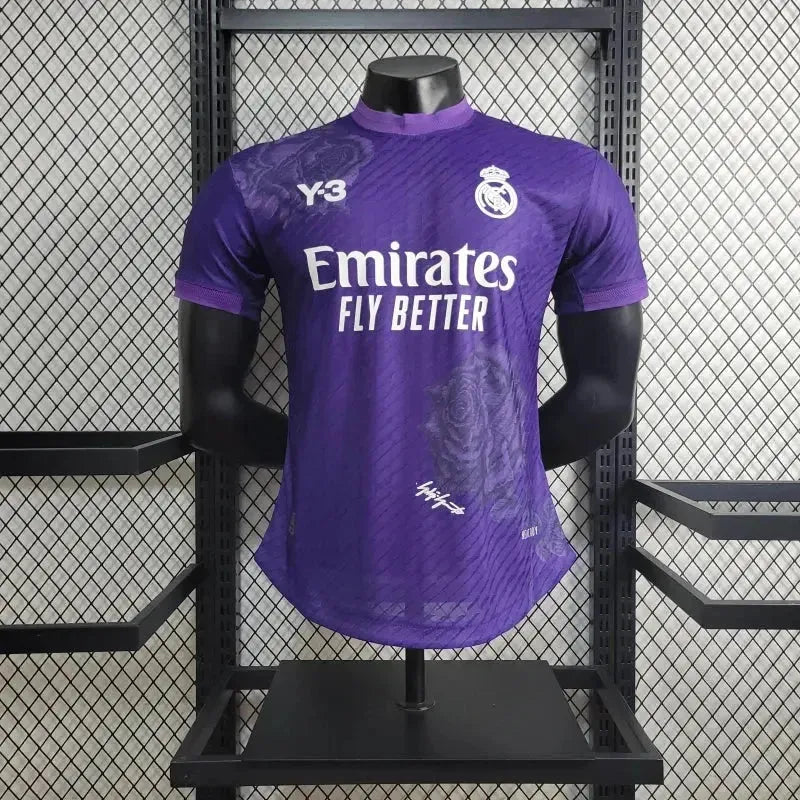 Real Madrid Fourth Y3 24/25 Shirt - Mens Player Purple