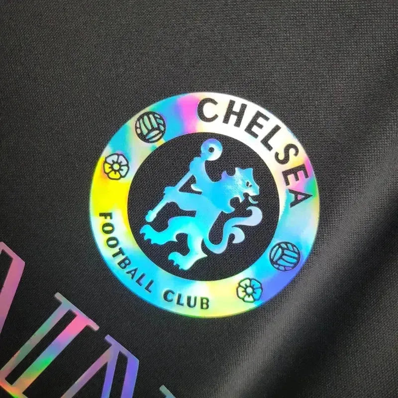 BALMAIN Chelsea Fan Shirt - Men's Reflective Black