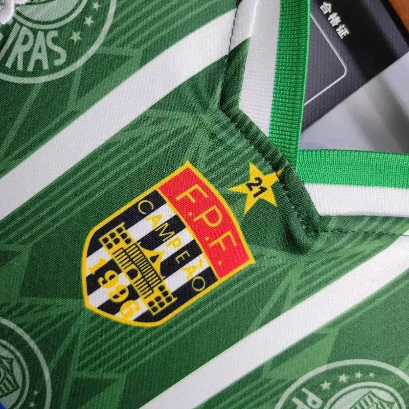 Palmeiras Home Retro Shirt 1996 - Men's Fan PARMALAT