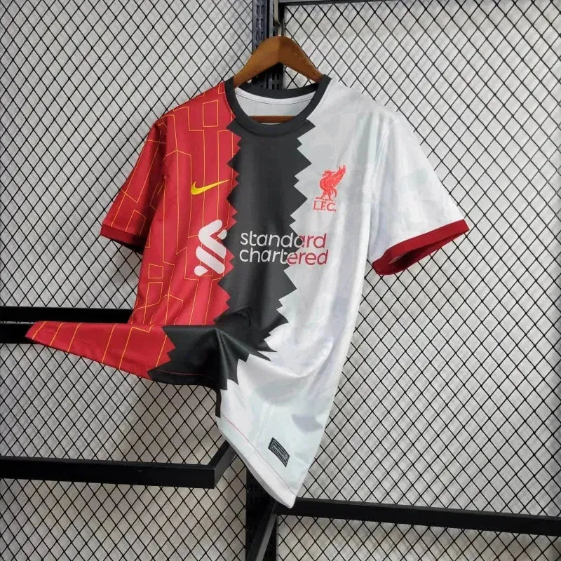 Liverpool 24/25 Special Edition Shirt - Men's Red, Black and White Fan Shirt