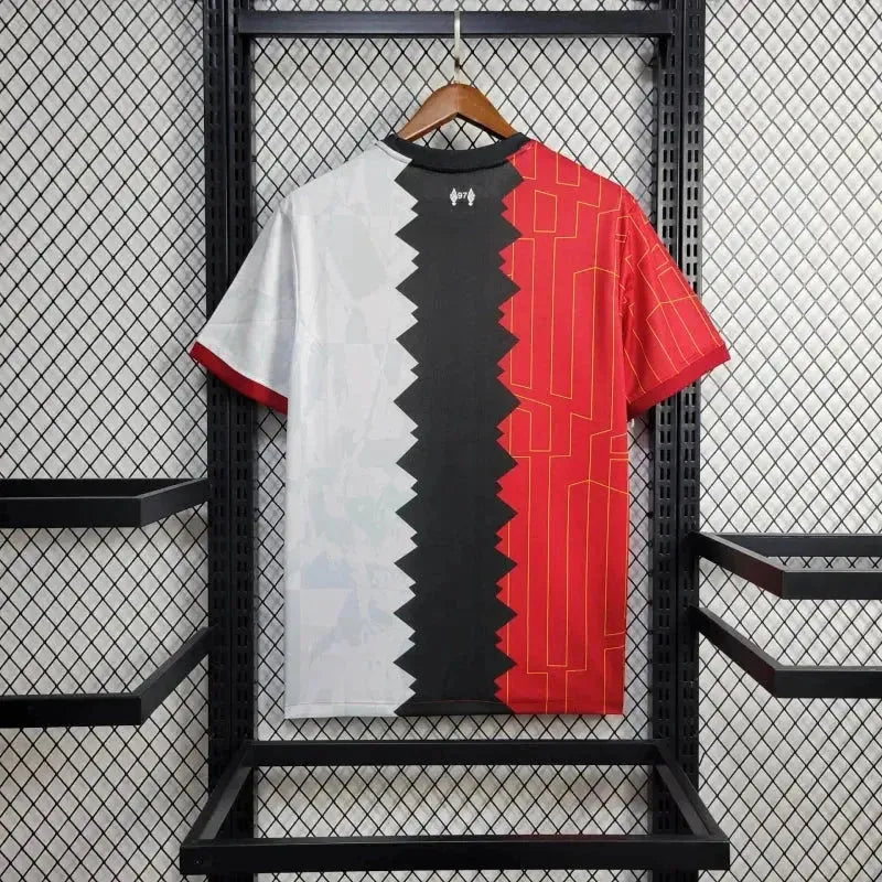 Liverpool 24/25 Special Edition Shirt - Men's Red, Black and White Fan Shirt