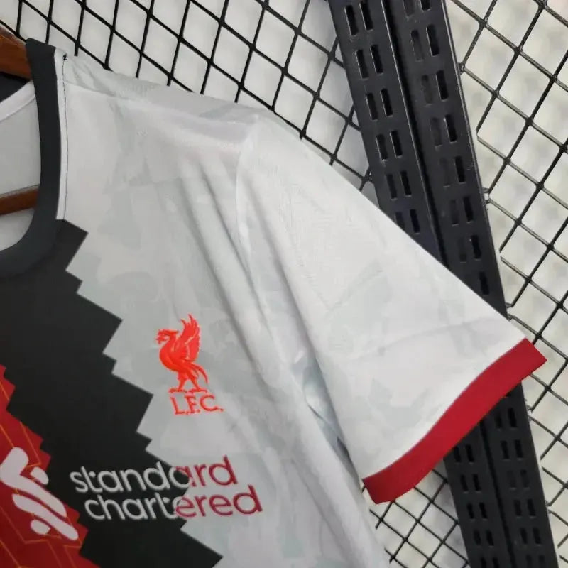Liverpool 24/25 Special Edition Shirt - Men's Red, Black and White Fan Shirt