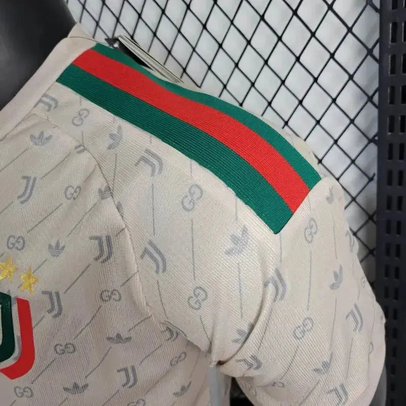 Juventus Special Edition Gucci 24/25 Shirt - Mens Player Beige