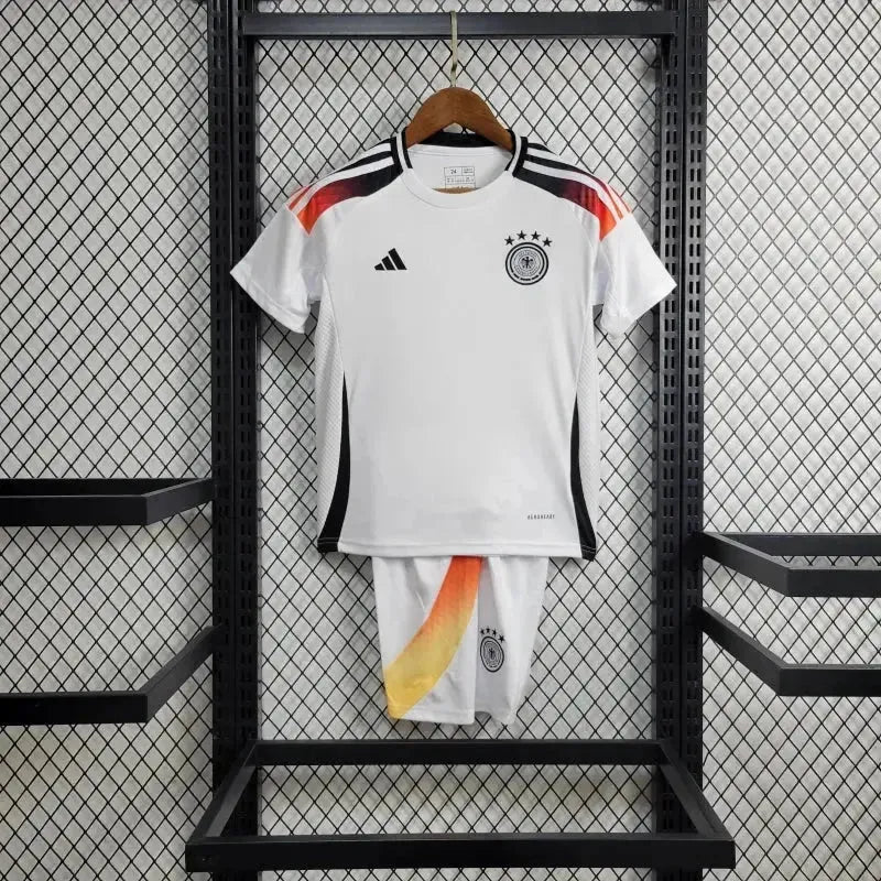 Germany Home Shirt 24/25 - Kids Fan Shirt White and Orange