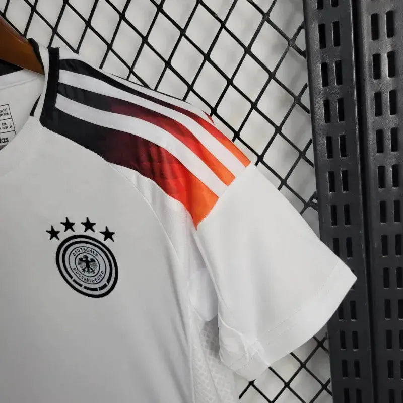 Germany Home Shirt 24/25 - Kids Fan Shirt White and Orange