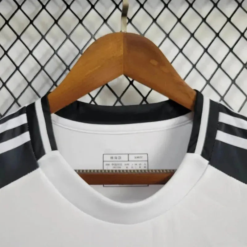 Germany Home 24/25 Shirt - Men's White and Orange Fan Shirt