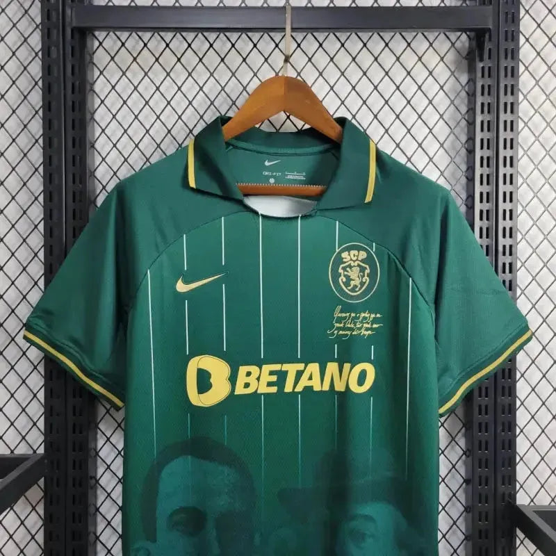 Sporting 24/25 Shirt - Men's Green Fan Shirt