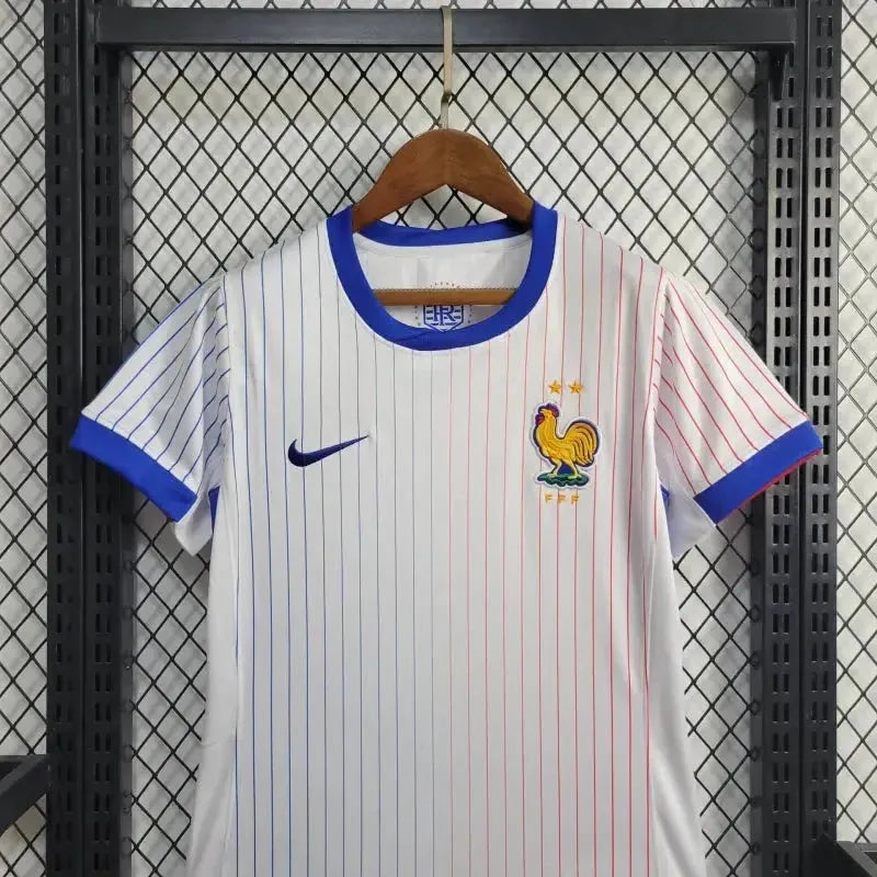 France Away Shirt 24/25 - Women's White Fan Shirt