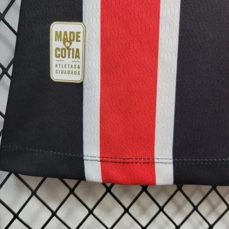 São Paulo Away 24/25 Women's Fan Shirt Red and Black New Balance