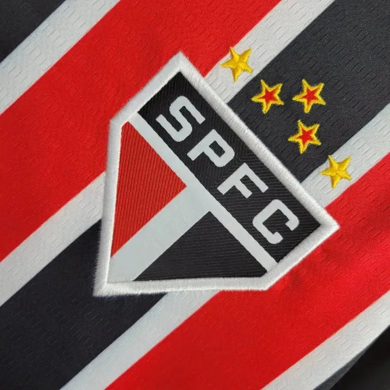 São Paulo Away 24/25 Women's Fan Shirt Red and Black New Balance
