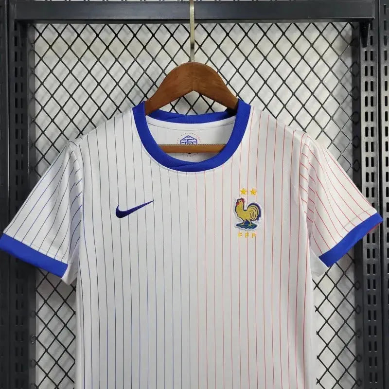 France Away Shirt 24/25 - Kids Fan Shirt White