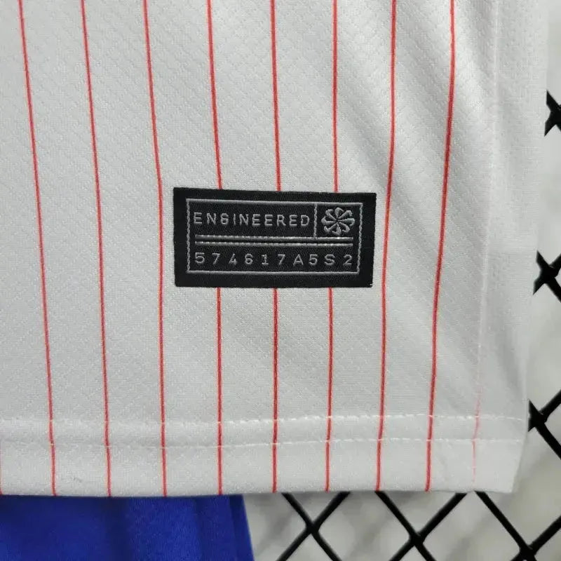 France Away Shirt 24/25 - Kids Fan Shirt White