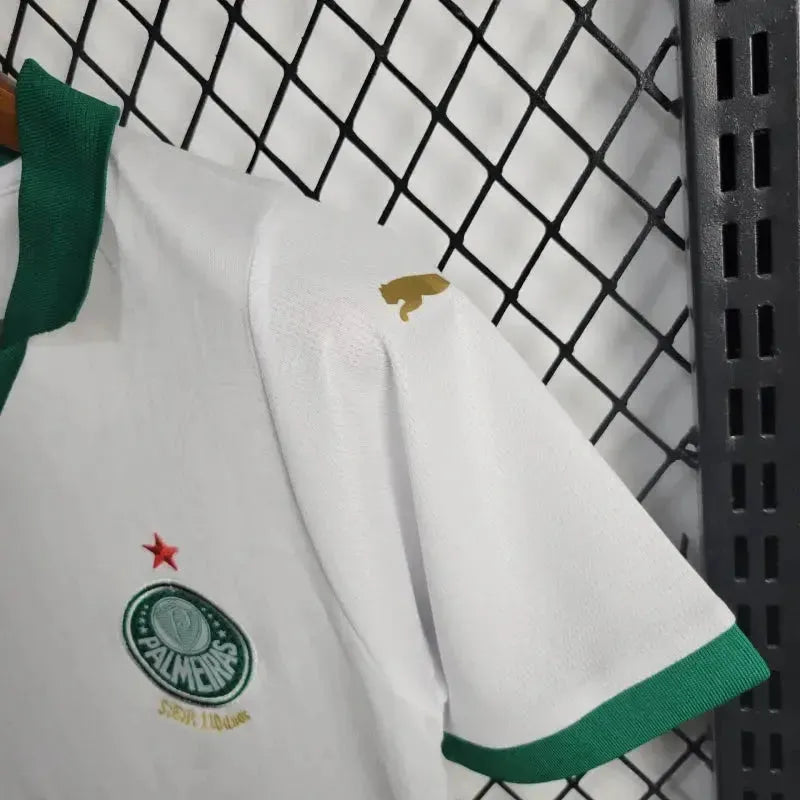 Palmeiras Away 24/25 Shirt - White Kids Fan Shirt