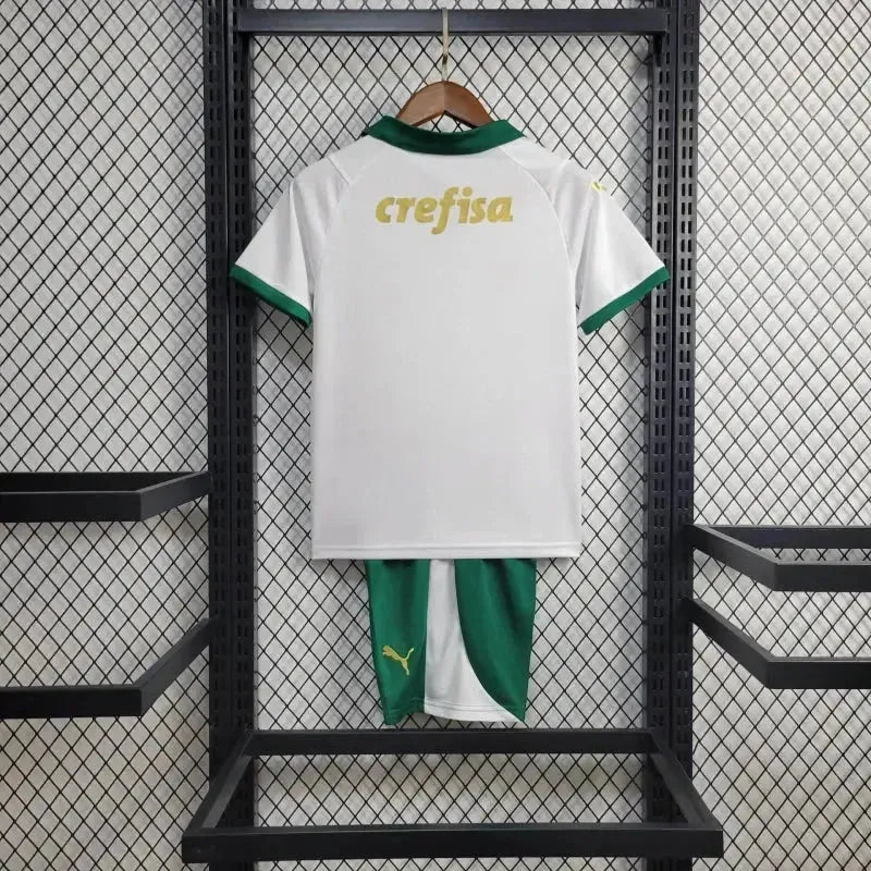 Palmeiras Away 24/25 Shirt - White Kids Fan Shirt