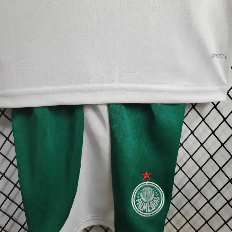 Palmeiras Away 24/25 Shirt - White Kids Fan Shirt