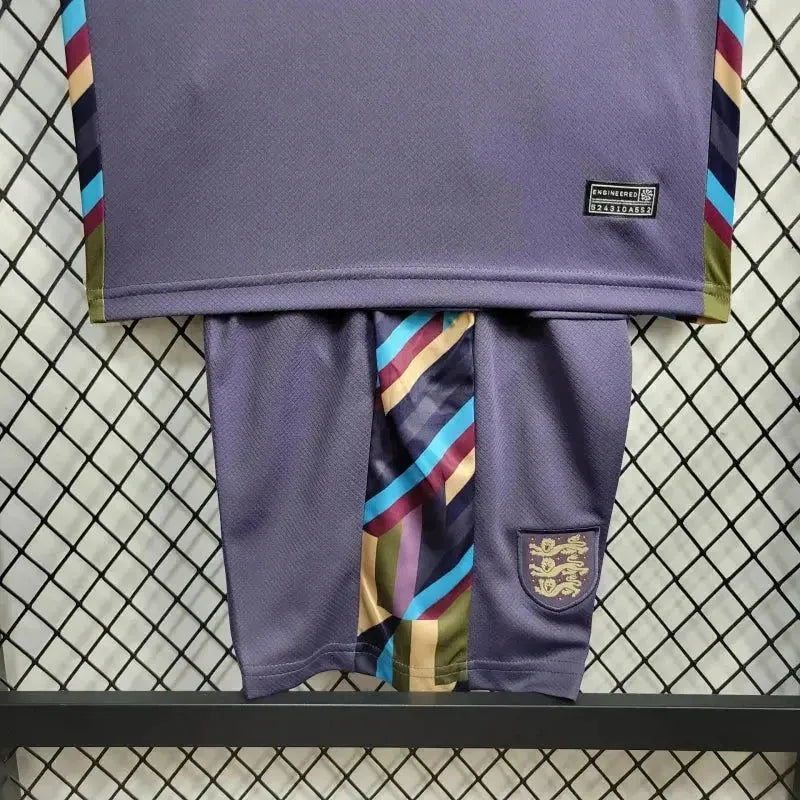England Away Shirt 24/25 - Kids Fan Purple