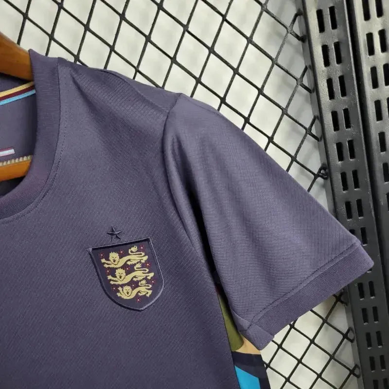 England Away Shirt 24/25 - Kids Fan Purple