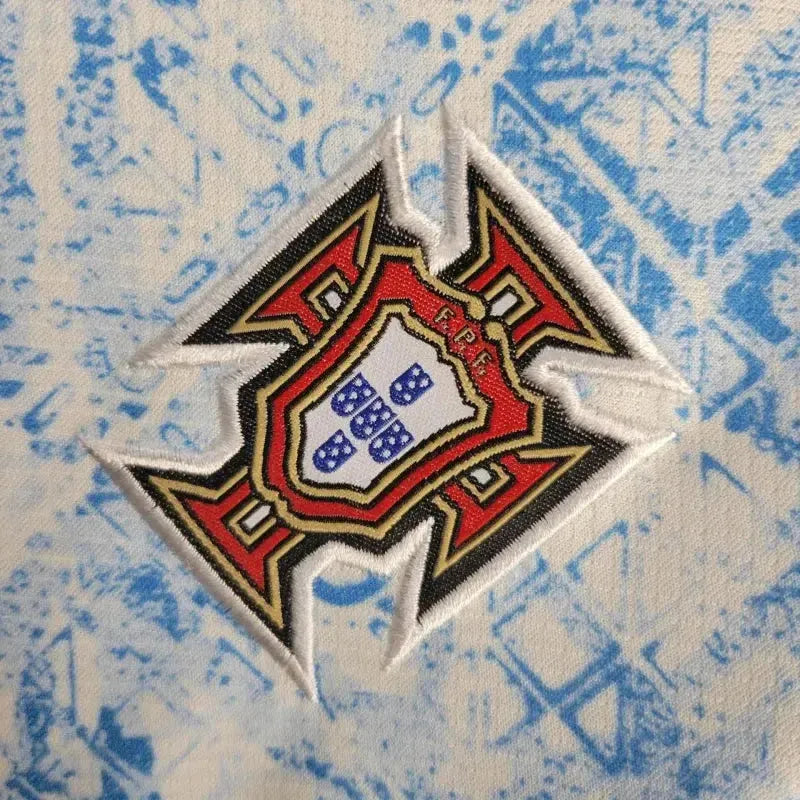 Portugal Away Shirt 24/25 - Kids Fan Shirt Blue