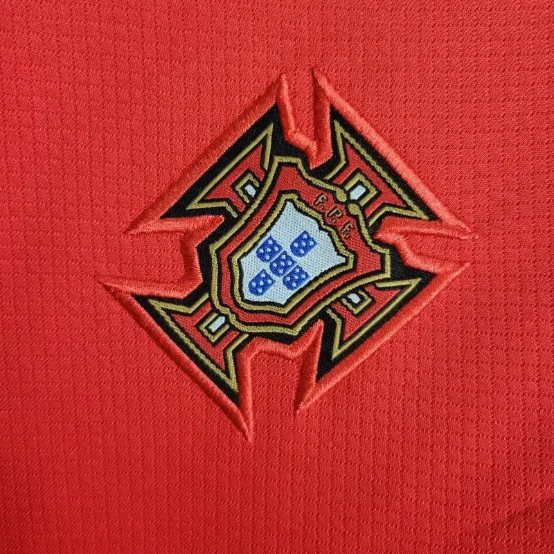 Portugal Home Shirt 24/25 - Red Kids Fan Shirt