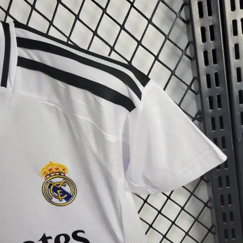 Real Madrid Home Shirt 24/25 - Kids Fan Shirt White