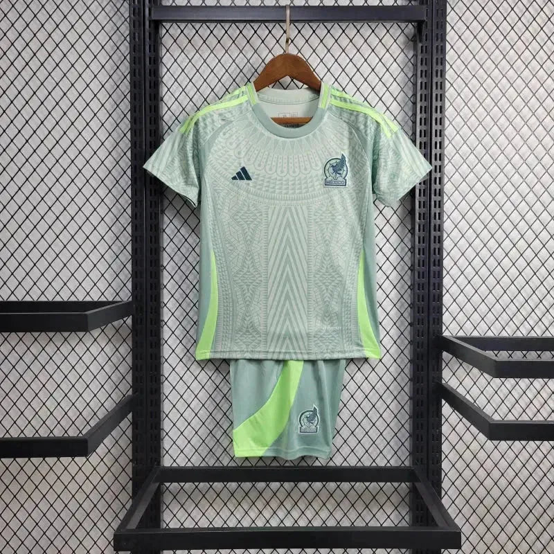 Mexico Away Shirt 24/25 - Green Kids Fan Shirt