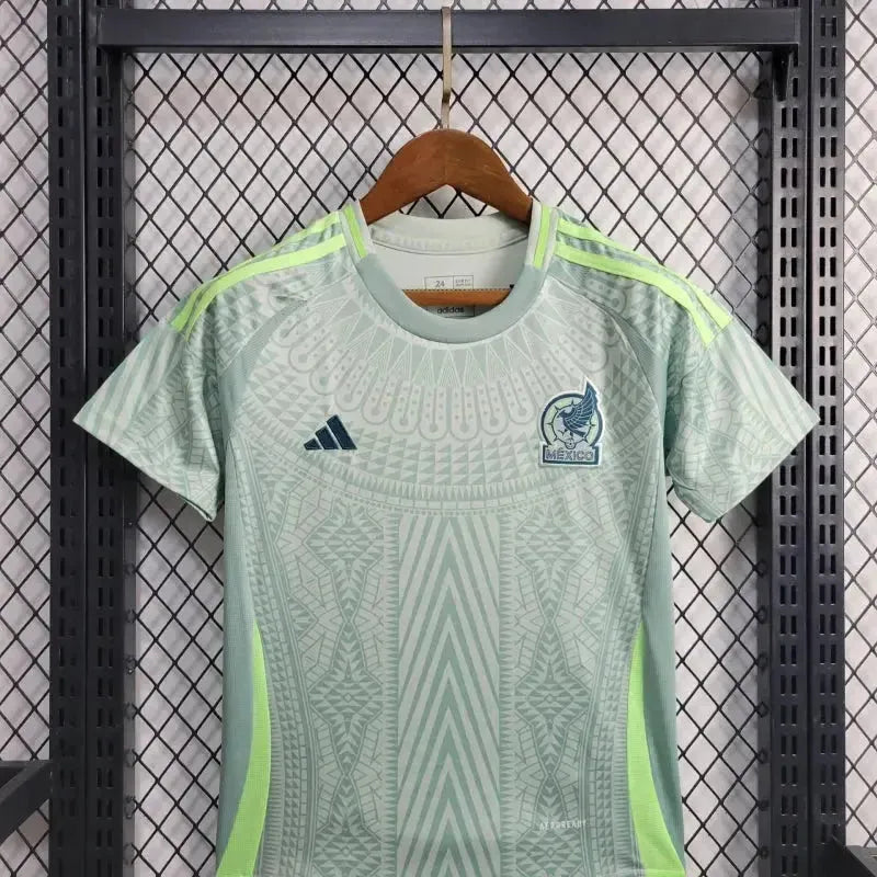 Mexico Away Shirt 24/25 - Green Kids Fan Shirt