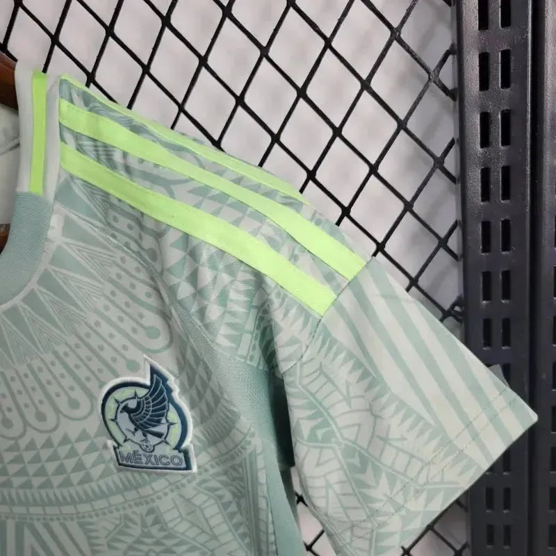Mexico Away Shirt 24/25 - Green Kids Fan Shirt