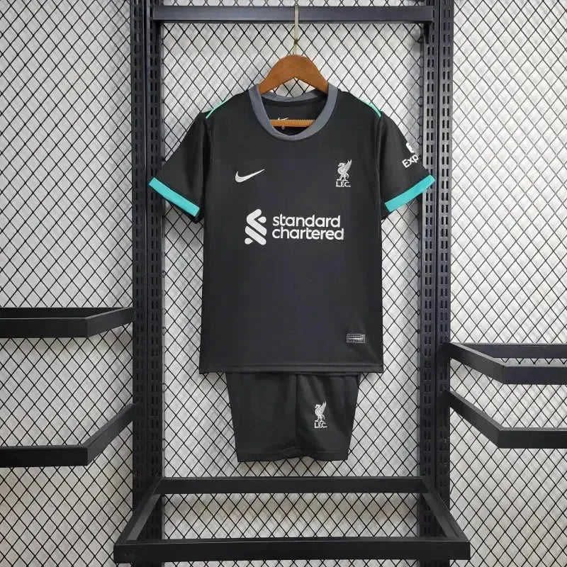 Liverpool Away Shirt 24/25 - Kids Fan Black