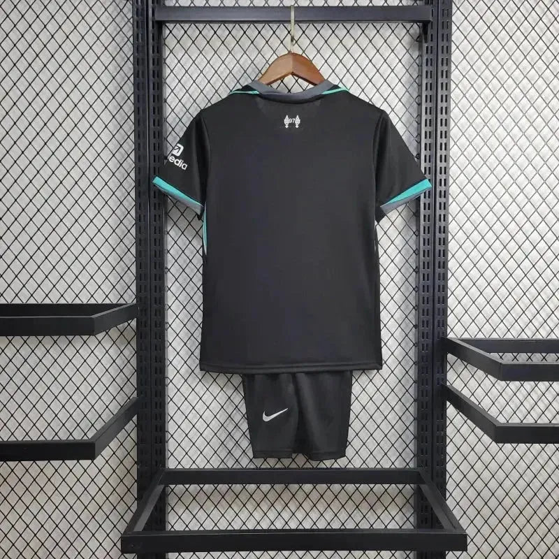 Liverpool Away Shirt 24/25 - Kids Fan Black