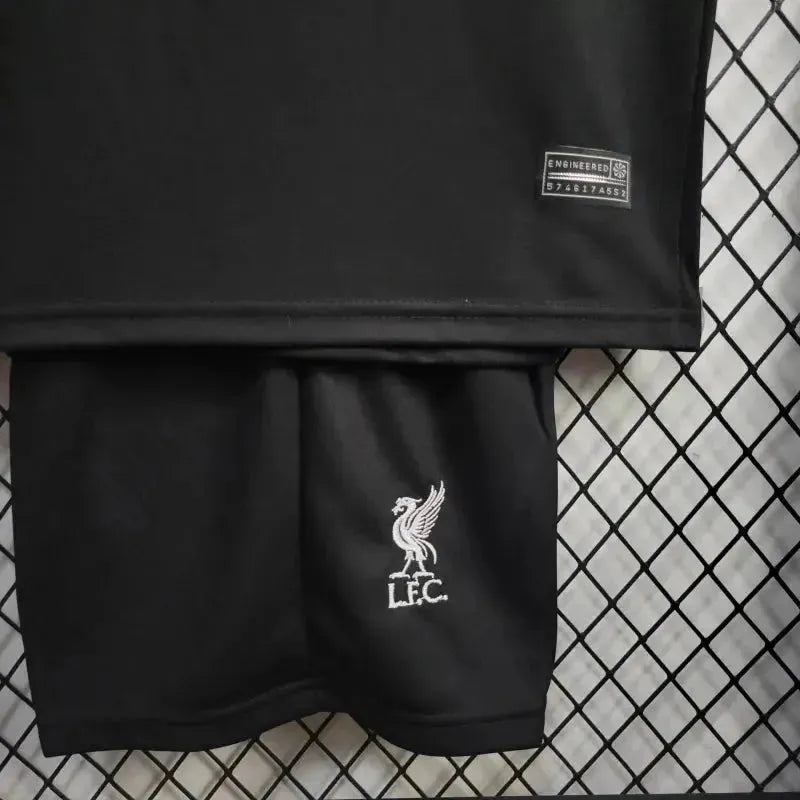 Liverpool Away Shirt 24/25 - Kids Fan Black