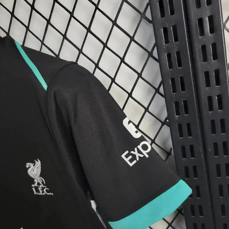 Liverpool Away Shirt 24/25 - Kids Fan Black