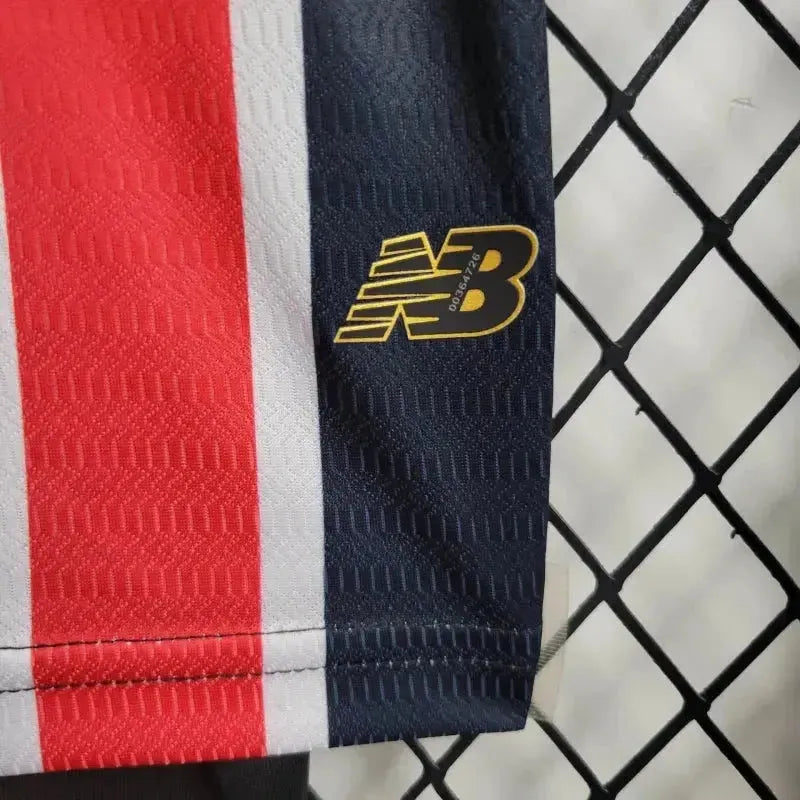 São Paulo Away 24/25 Shirt - Kids Fan Red and Black New Balance