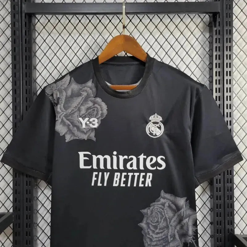 Real Madrid Fourth Y3 24/25 Shirt - Men's Fan Black