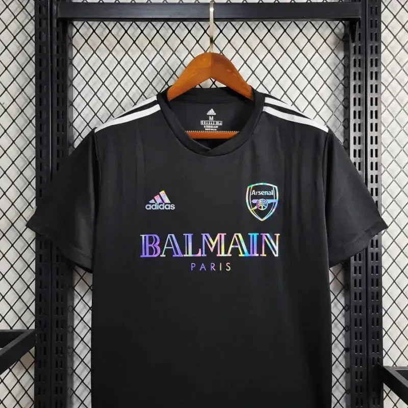 Arsenal BALMAIN - Men's Reflective Fan Shirt - Black